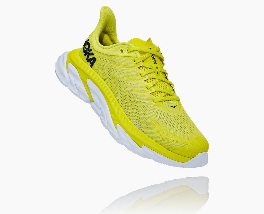 Hoka One One Koşu Ayakkabısı Kadın Floresan - Clifton Edge - CS5849712